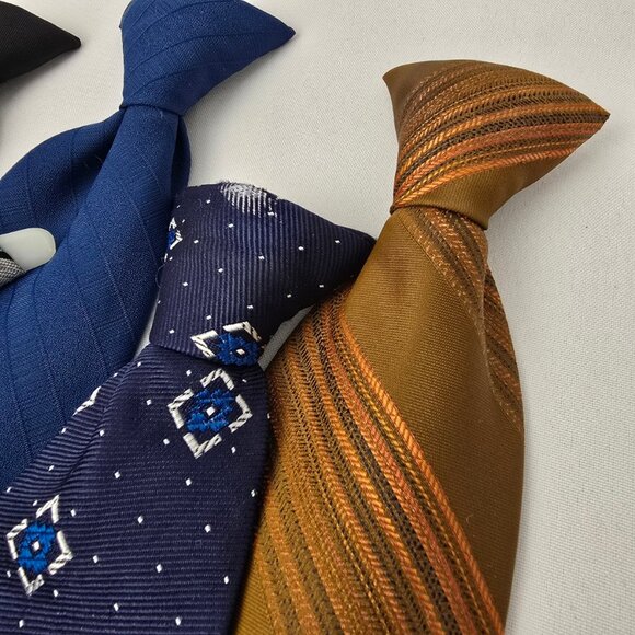 Vintage Clip On Ties 7 Pieces - Picture 4 of 16